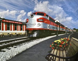Commercial Photography of a Train by Impact Photography